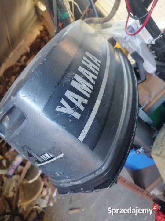 Łódka z silnikiem Yamaha 4 Ostrołęka sprzedam