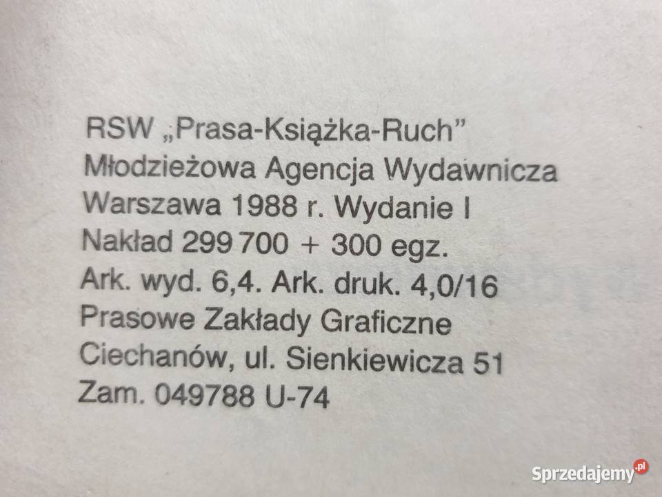 Tytus Romek i ATomek księga I wydanie I 1988 pomorskie Gdynia