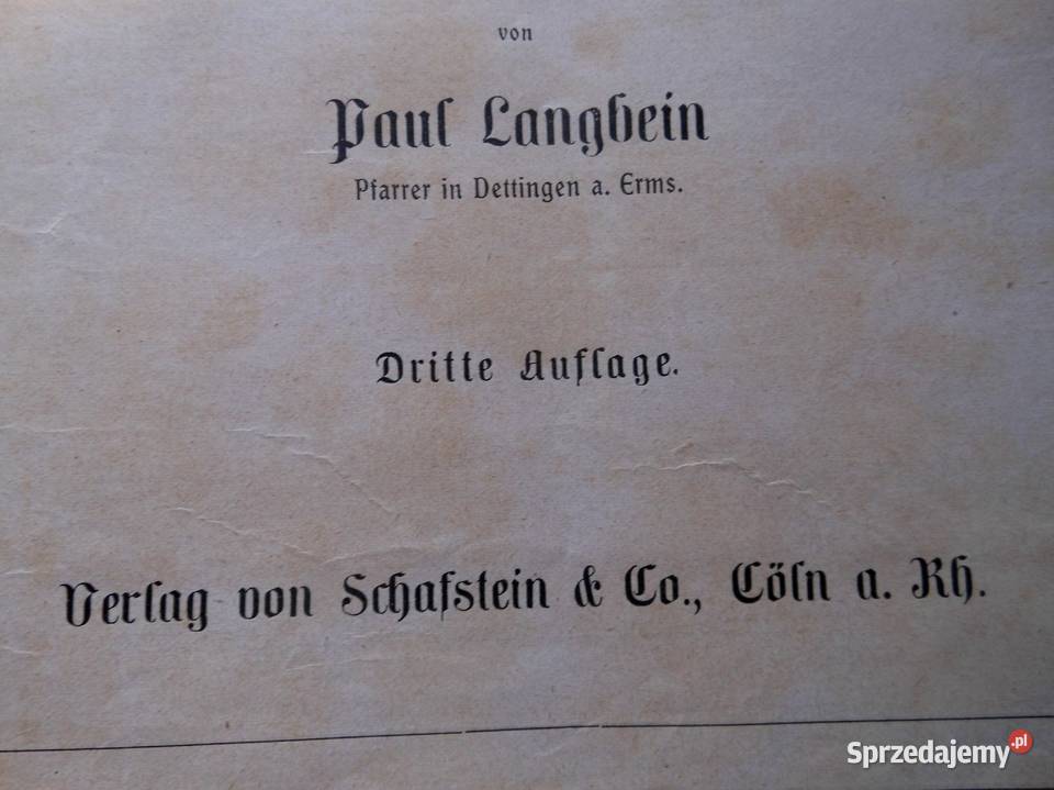 Trzecie wydanie Biblii Marcina Lutra Bartoszyce