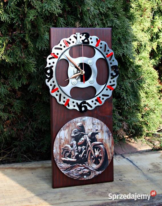 Zegar Motocyklisty tarcza hamulcowa Loft
