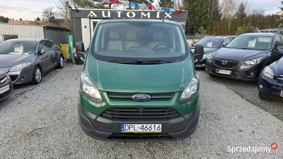 Ford Transit Custom Brygadówka 6 os HAK Skóry wielofunkcyjna kierownica Świdnica