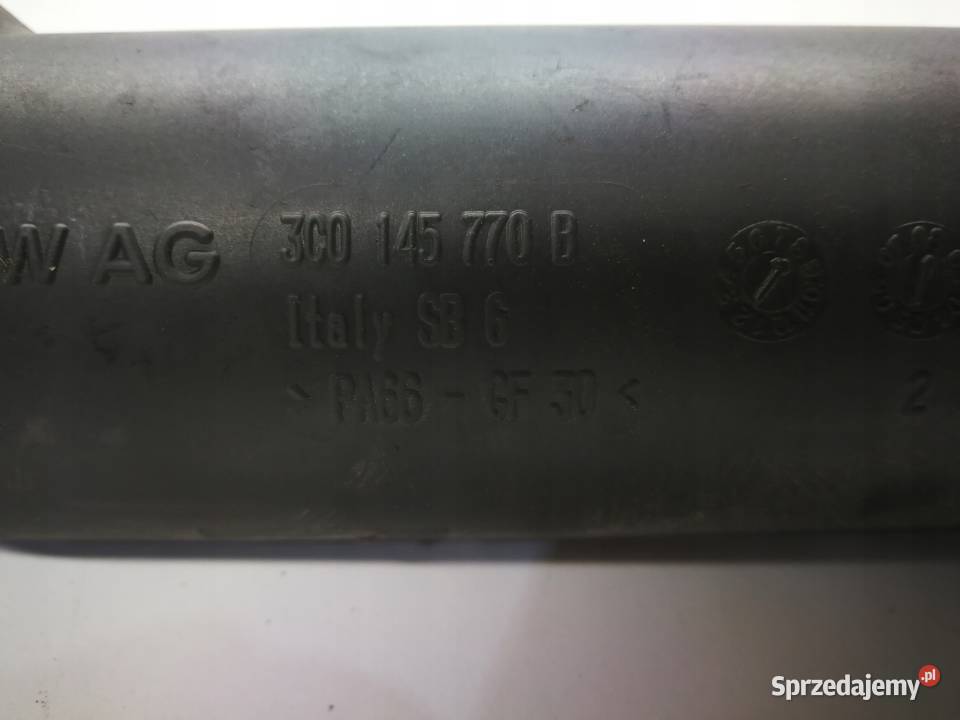 RURA WĄŻ INTERCOOLERA AUDI VW SKODA 3C0145770B osobowe Turbosprężarki