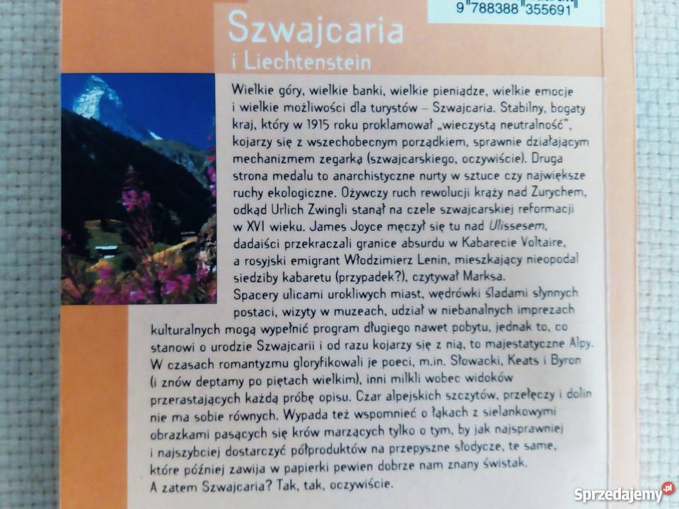 Szwajcaria i Liechtenstein Praktyczny Rok wydania 2001 Mapy i przewodniki