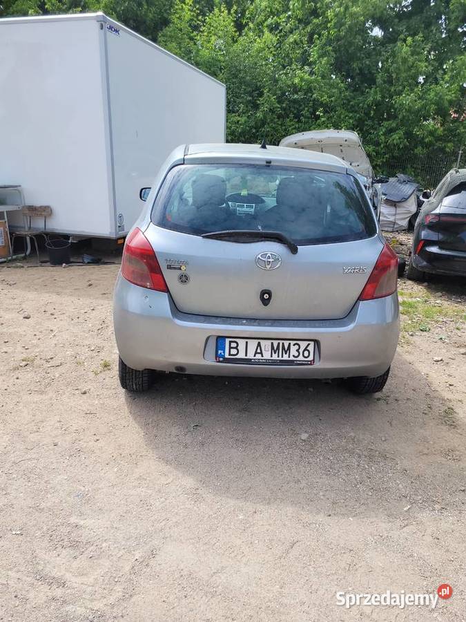 Sprzedam Toyote Yaris 2007 podlaskie Żednia