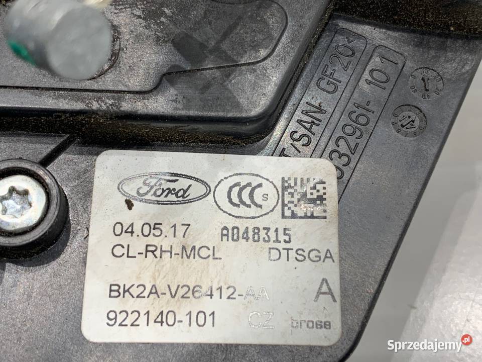 ZAMEK DRZWI PRZESUWNYCH PRAWY FORD TRANSIT osobowe Motoryzacja sprzedam