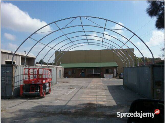 Zadaszenie kontenerowe 12x24m PVC 900gm2 Biznes i Przemysł