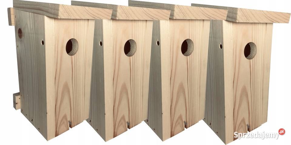 budki ptaków zestaw 4 zachodniopomorskie Sławno