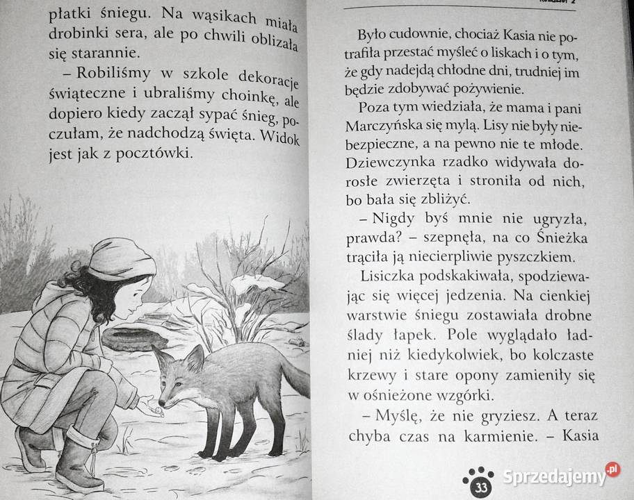 Zaopiekuj się mną Śnieżka zimowy lis Holly Webb Chełm
