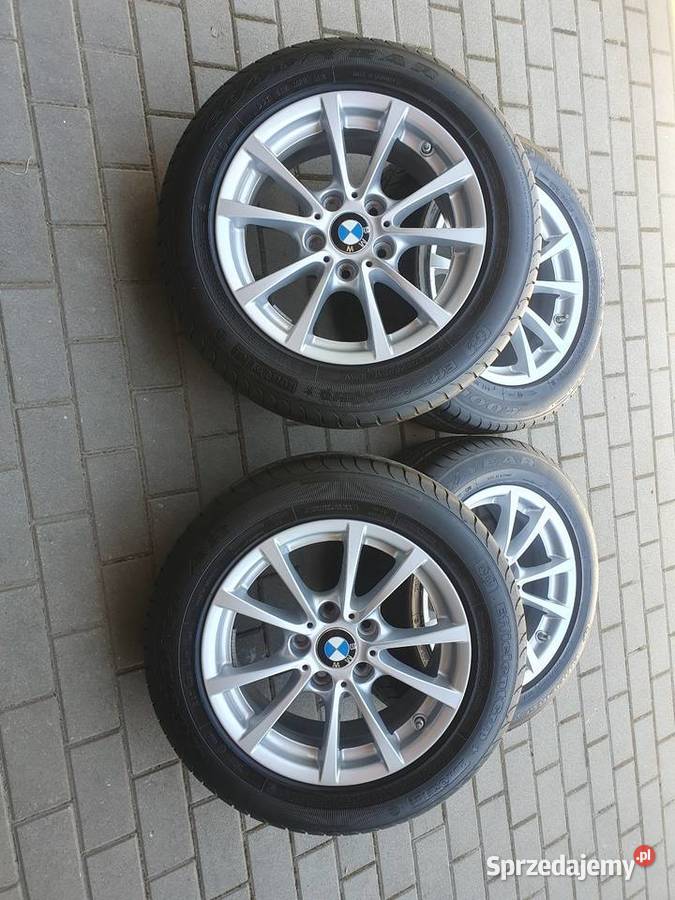 BMW felgi z oponami lato stan idealny 5x120