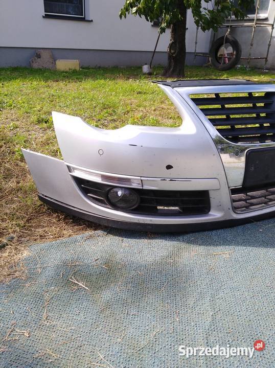 Zderzak Passat b6 PDC LA7W kompletny