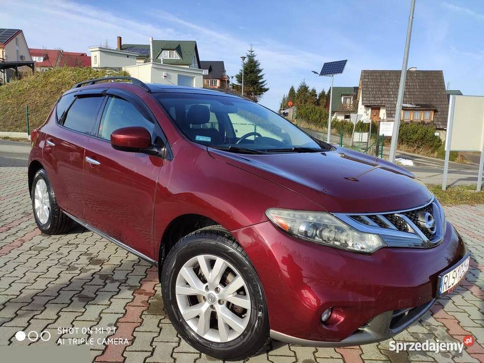 Nissan Murano 35 BenzynaLPG CVT 256 2011r Motoryzacja podkarpackie Polańczyk