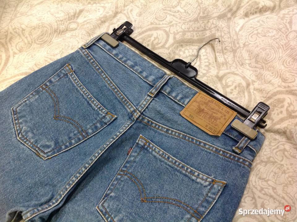 Spodnie Jeans Levis 501 S W 30 j Nowe Nowa Sól
