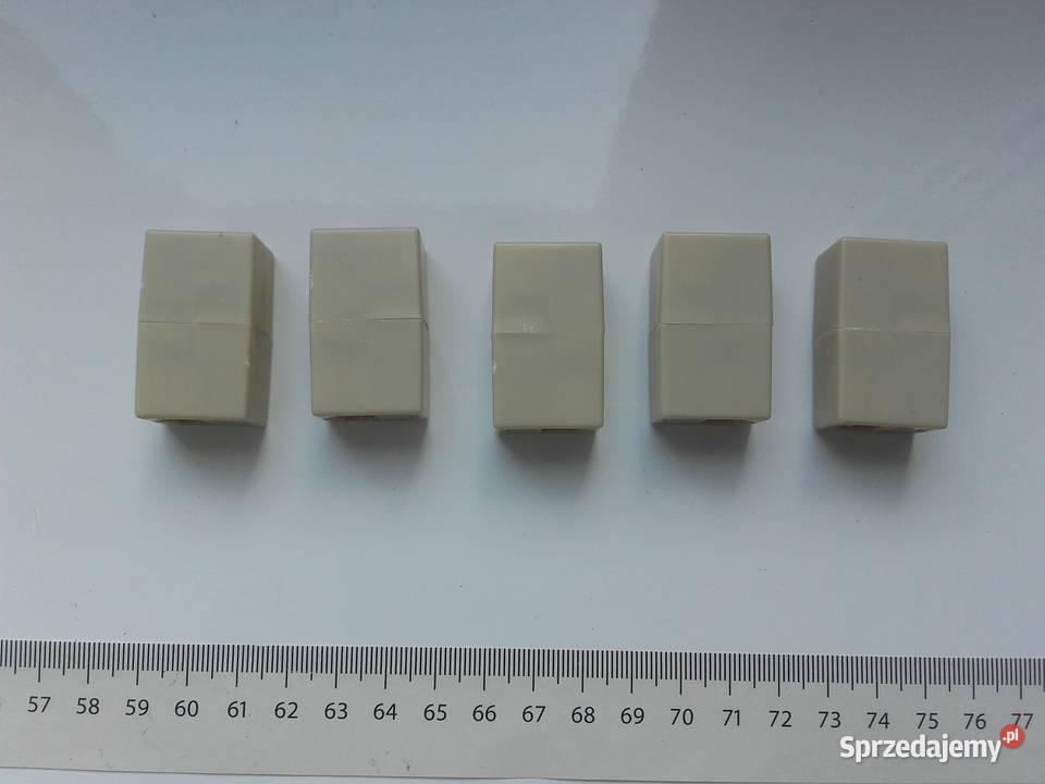 Łącznik LAN RJ45 Cat 5 cat5e 8pin żeńskie RJ45 z Bydgoszcz