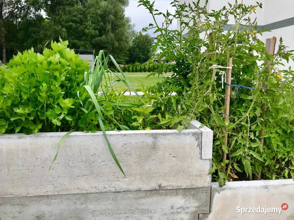 Warzywnik zielnik betonowy IMITACJA DREWNA deska Rzeszów