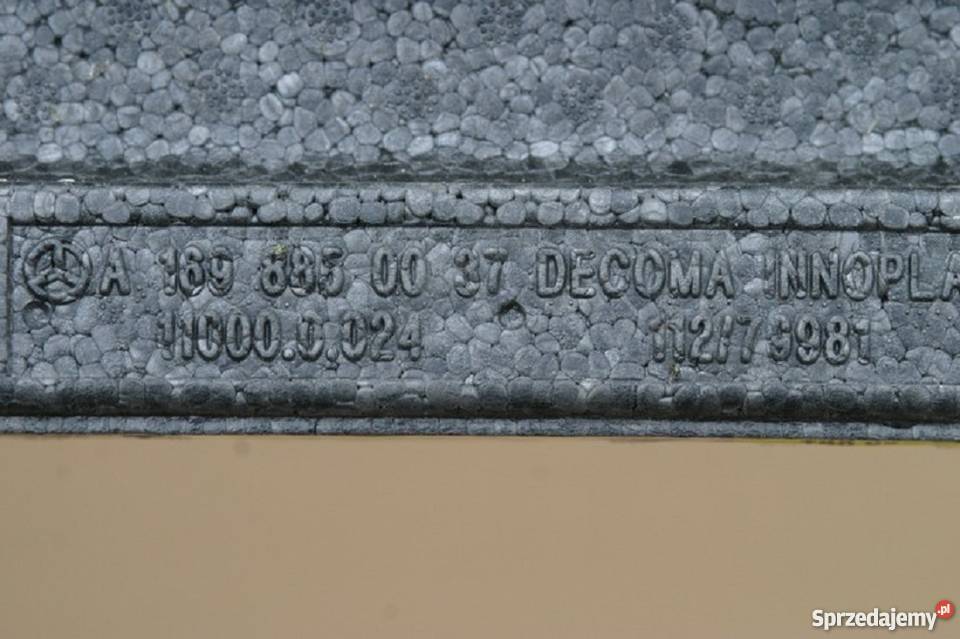 A KLASA ABSORBER PIANKA ZDERZAKA PRZÓD zderzaki