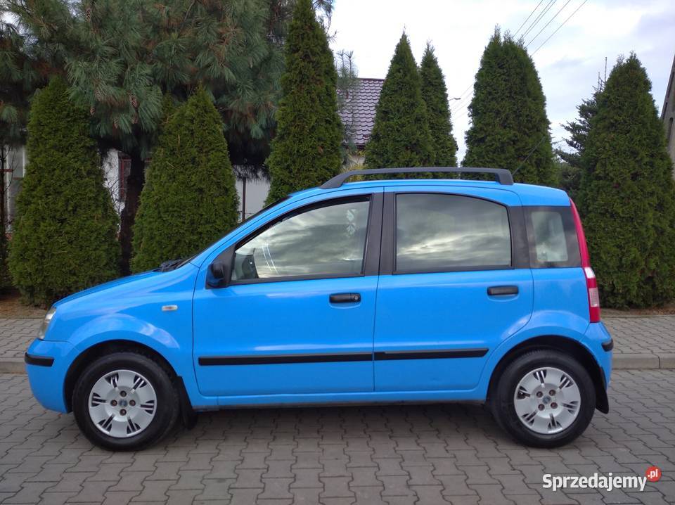 Fiat panda 2004 r 12 Benz Wspomaganie SUPER STAN Bierutów