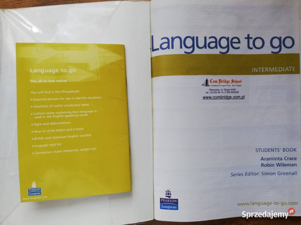 Language to go Intermediate SB Araminta Crace miękka Kraków