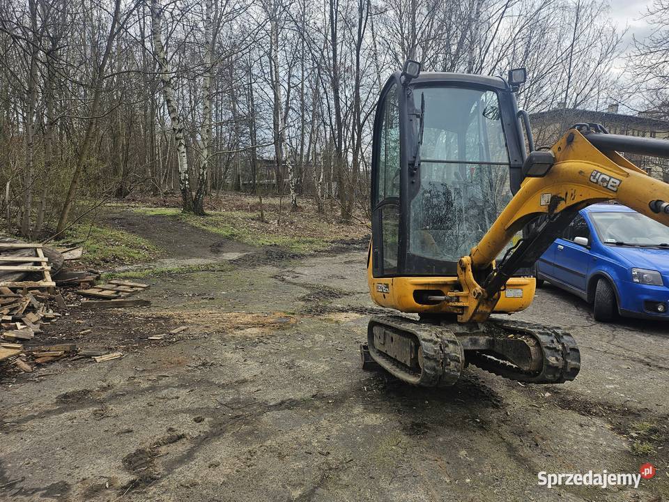 Minikoparka jcb 8016 2500 mht 2012r Chorzów sprzedam