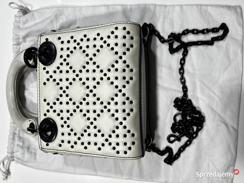 Biała torebka Dior Na ramię