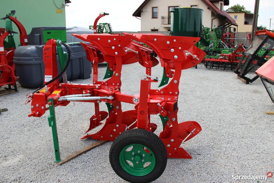 Pług pługi obrotowy obracalny mały AgroMasz