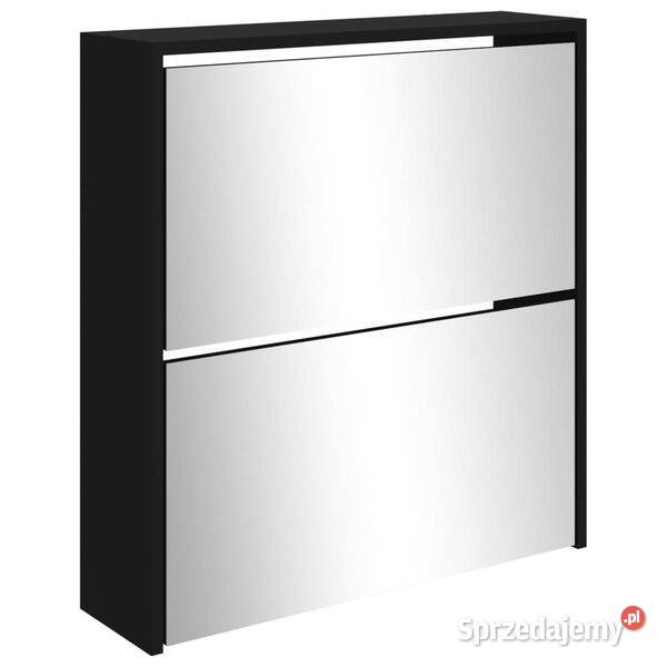 vidaXL Szafka na buty z lustrem i 2 szufladami mazowieckie Warszawa