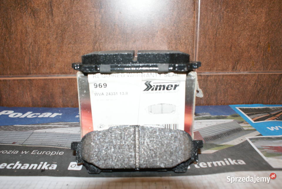 KLOCKI HAMULC SUBARU IMPREZA 02 TYŁ SI969 Białobrzegi sprzedam