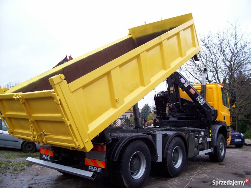 DAF GINAF WYWROTKA 6X6 HDS Gowarzewo sprzedam