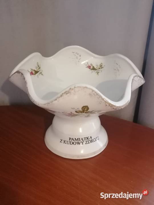 Kosz Patera Falbana Ceramika Chodzież PRL