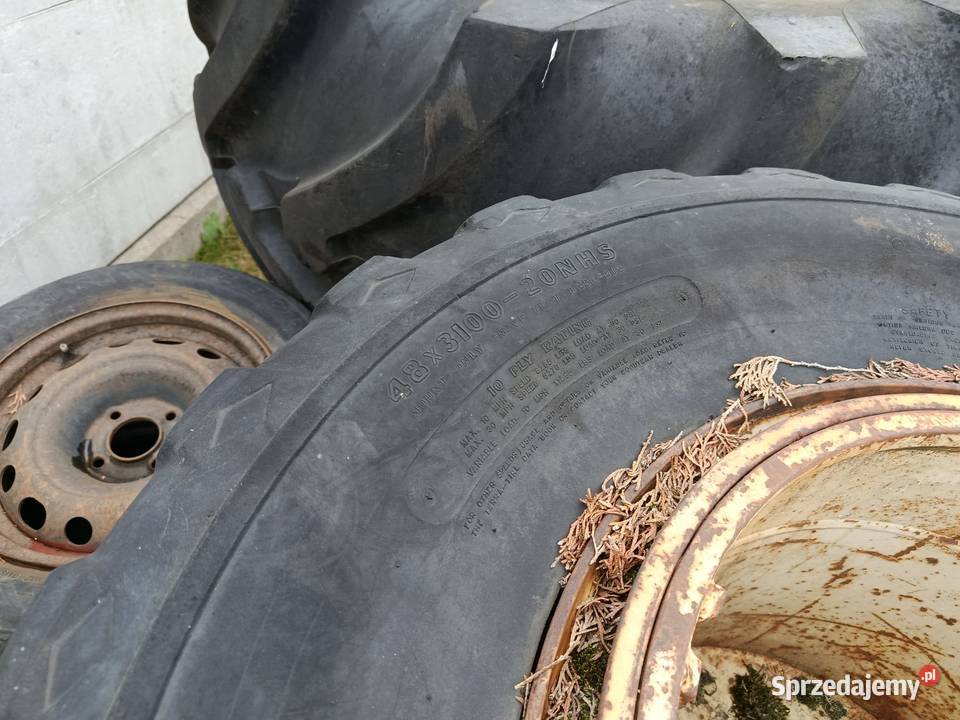 2x koła Goodyear 48x310020 TerraTire Super Kiełpino sprzedam