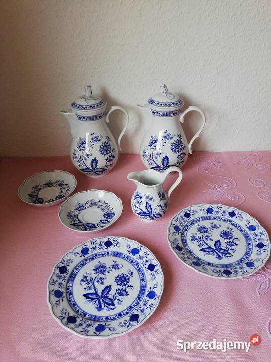 Wzór cebulowy porcelana na części małopolskie Gorlice