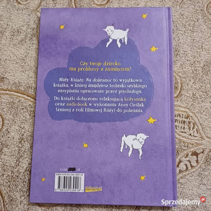 Książka Mały Książę na dobranoc NOWA Edukacyjne łódzkie Sieradz