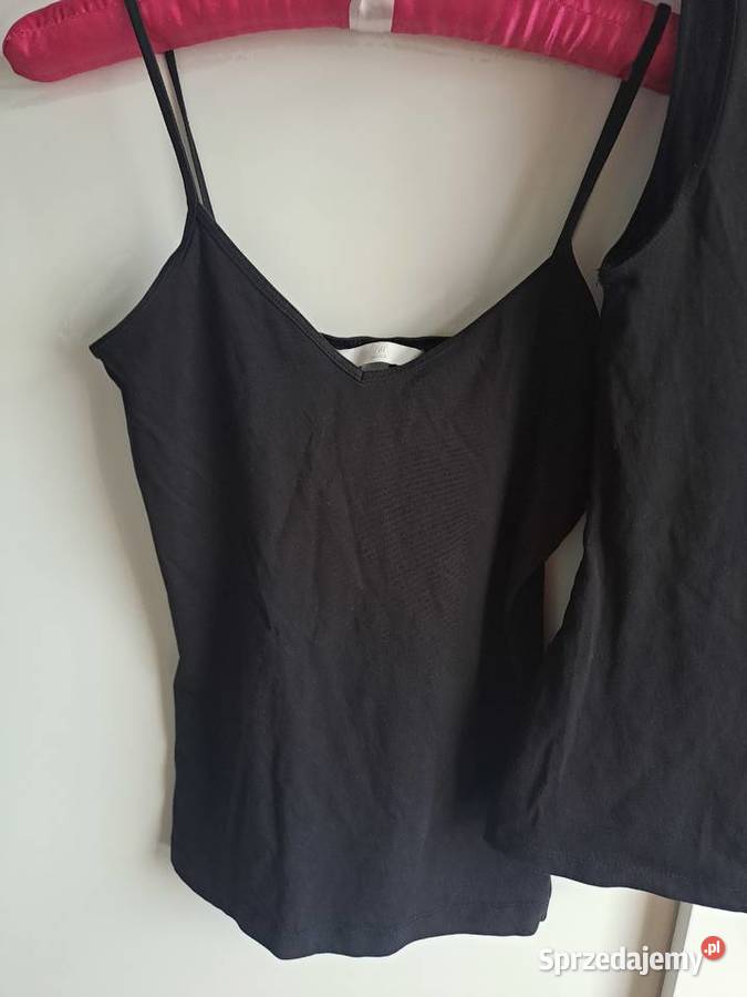 3x HM Koszulka Top czarna XS Rozmiar 34(XS)