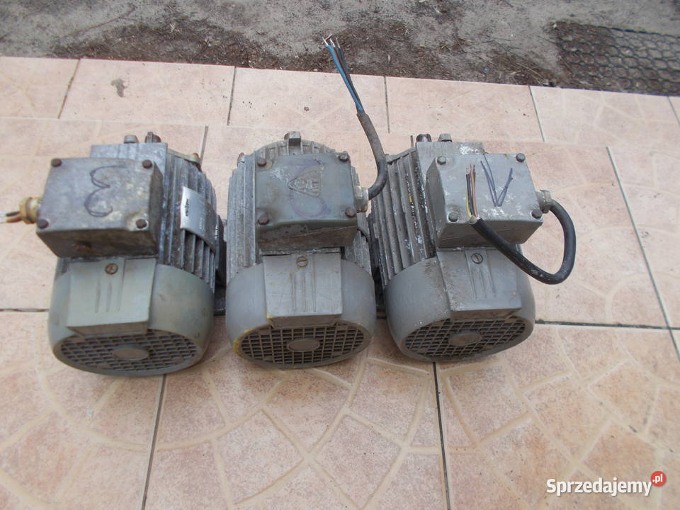 silnik elektryczny 055 kw 1400 obrotów trój Łubianka