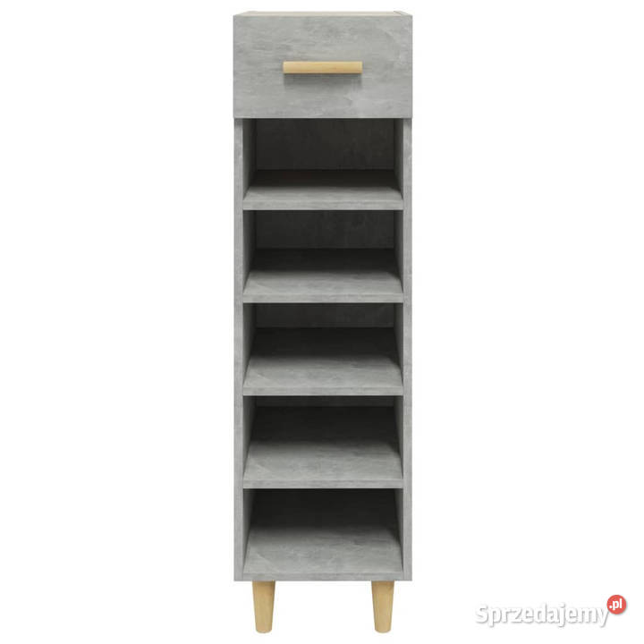 Szafka na buty szarość betonu 30x35x105 WM812802 Meble Warszawa