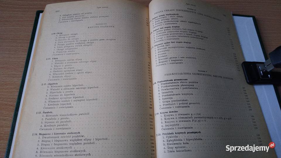 Geometria analityczna Franciszek Leja 1976 wyd 9 Gdańsk
