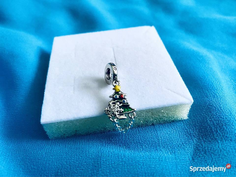 nowa unikatowa zawieszka charms beads choinka sprzedam