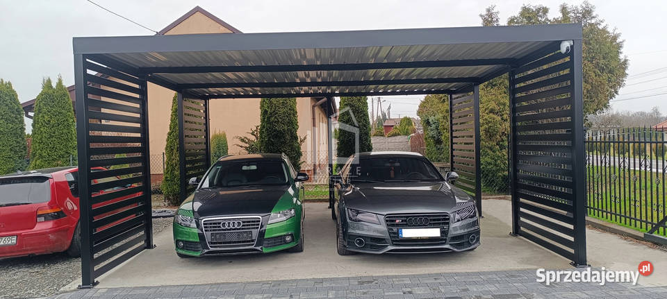 CarPort PREMIUM Wiata samochodowa 6x6 Antracyt warmińsko-mazurskie Olsztyn sprzedam