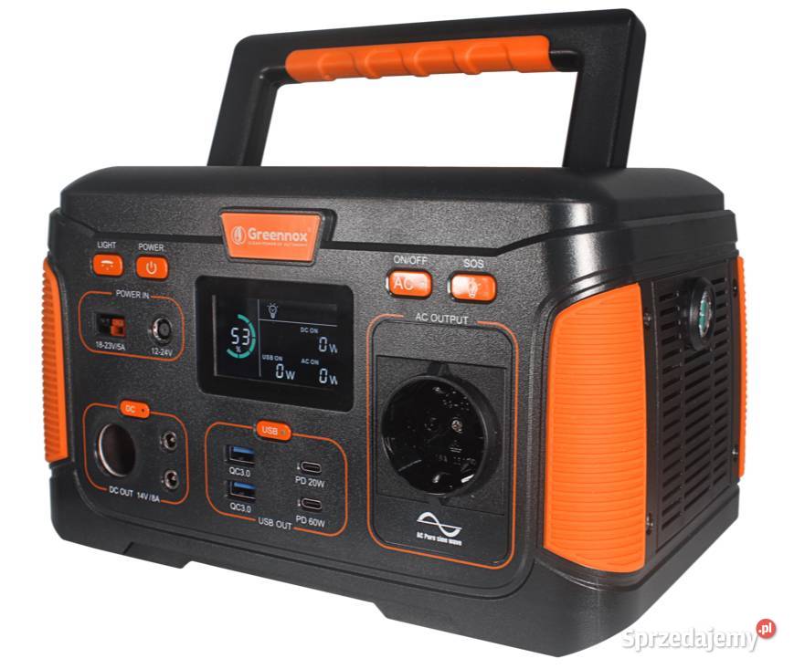 Przenośna elektrownia Greennox J500 Mini Pozostałe Warszawa