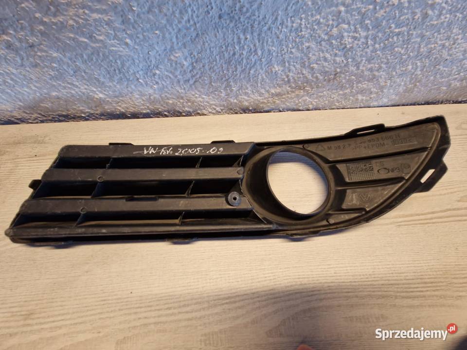 Kratka zderzaka Vw Polo 200509 strona prawa wielkopolskie Kwilcz