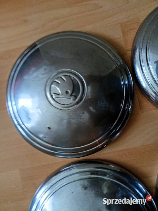 Chromowane Dekle Skoda 105 120 Komplet podkarpackie Tarnobrzeg