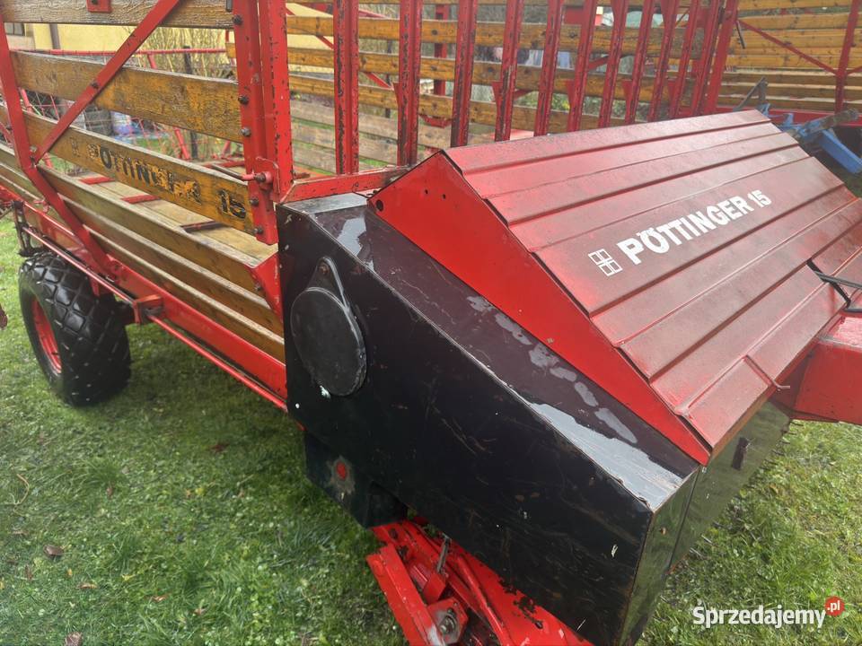 Przyczepa samozbierająca przyczepy Limanowa