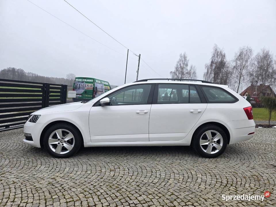 SKODA OCTAVIA III LIFT AMBITION SalonPL 1WŁ 2020 relingi dachowe Octavia łódzkie Sieradz