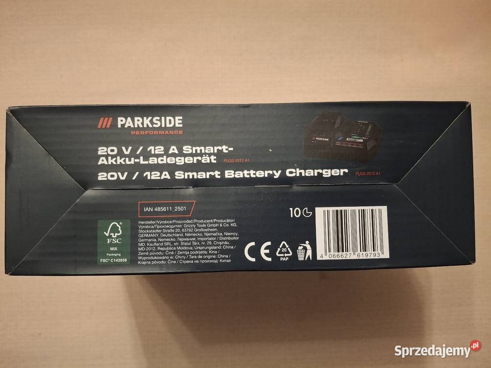 Szybka ładowarka PARKSIDE PERFORMANCE Smart PLGS Ładowarki Zgierz