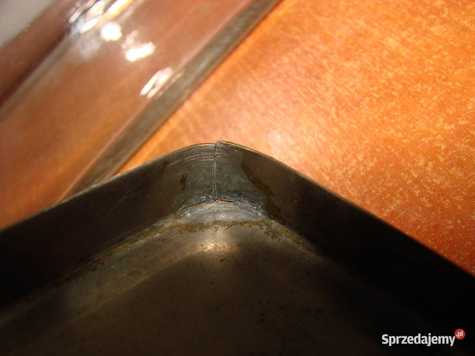 stary szklany pojemnik z metalową pokrywką Pruszcz Gdański