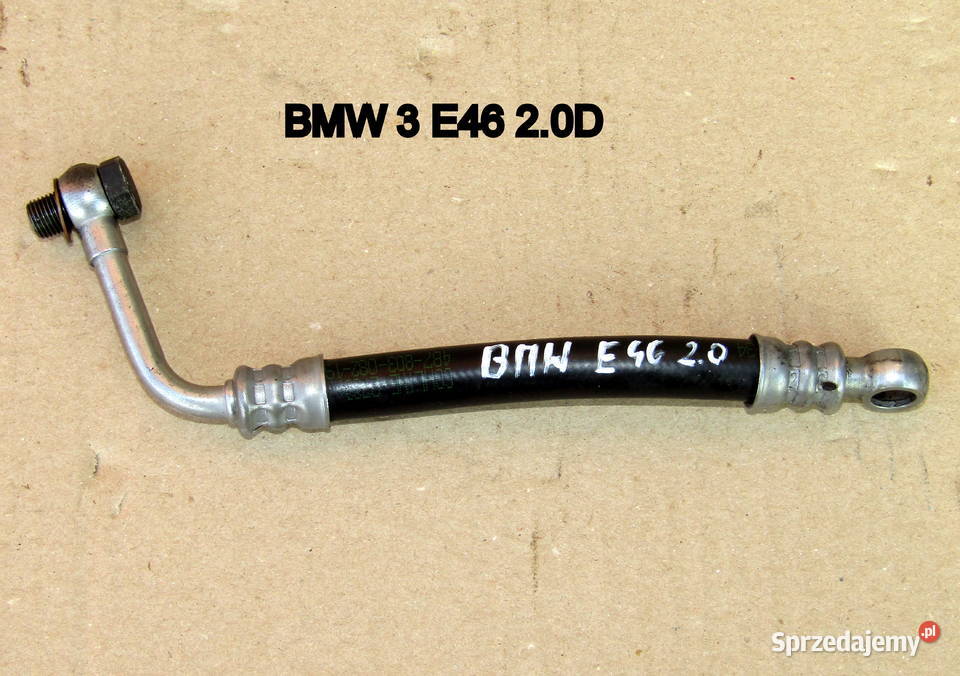 PRZEÓD SMAROWANIA TURBOSPRĘŻARKI BME 3 E46 20TD Turbosprężarki