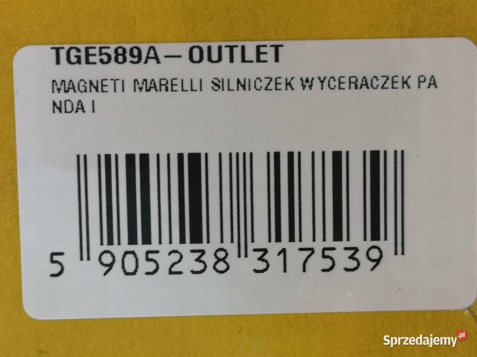 SILNICZEK WYCIERACZEK FIAT PANDA I MAGNETI