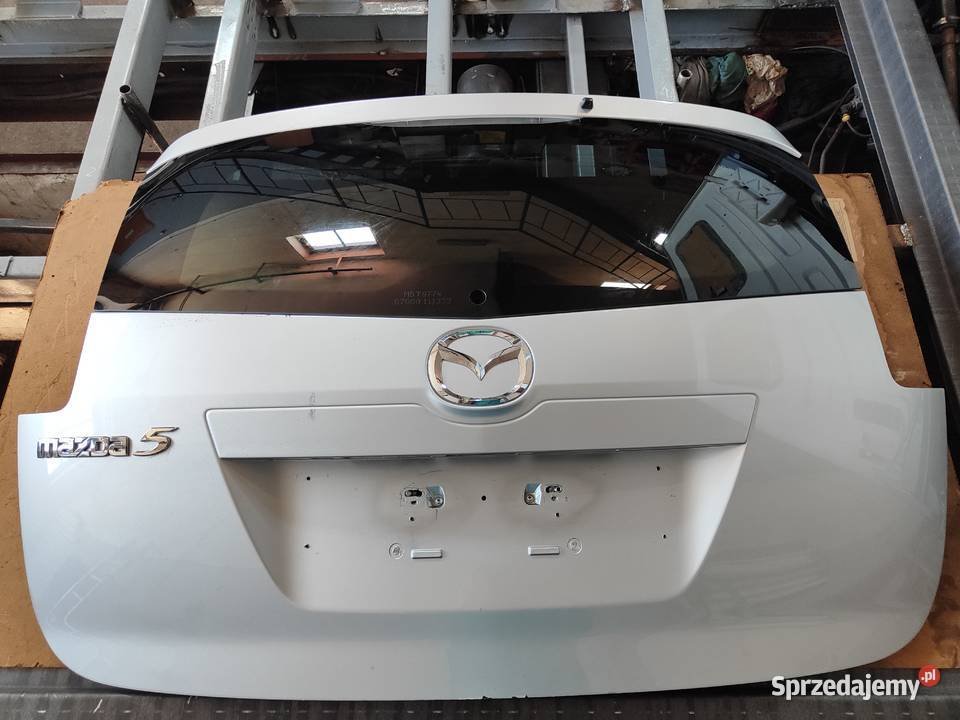 Klapa Mazda 5 Rok produkcji 2010 Karoseria Września
