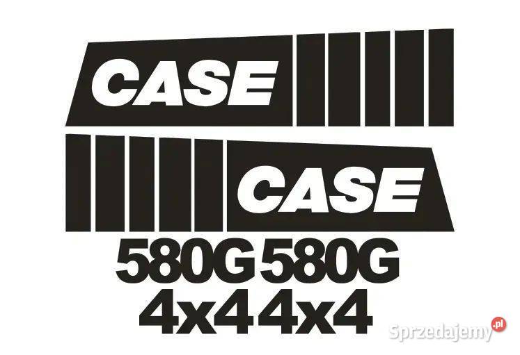 Naklejki oklejenie CASE 580G 4x4 Zamiennik mazowieckie Janików