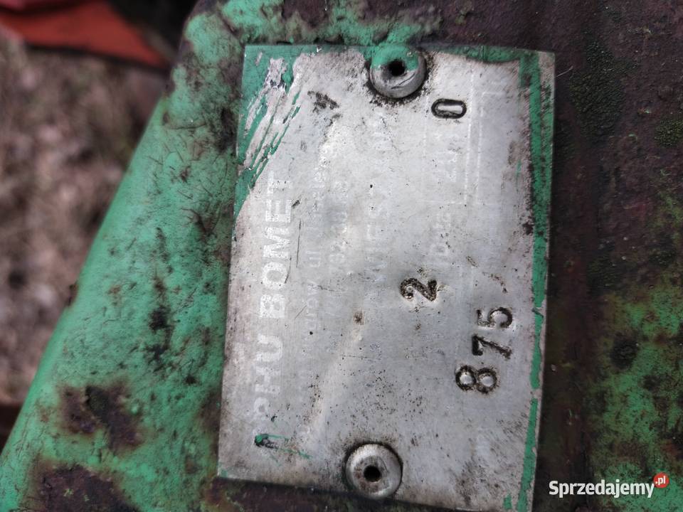 Pługi Bomet 4x40 unia tur nieuszkodzony Młodynie Górne