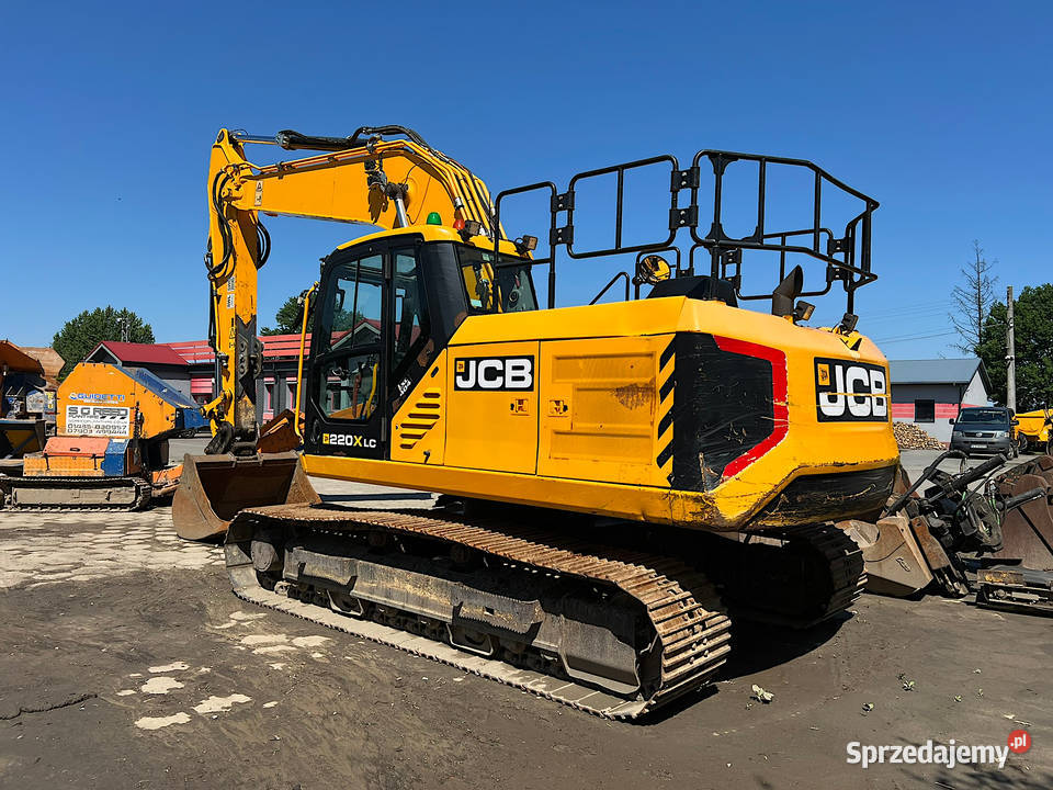Koparka gąsienicowa JCB 220X LC Dodatkowy osprzęt Zator